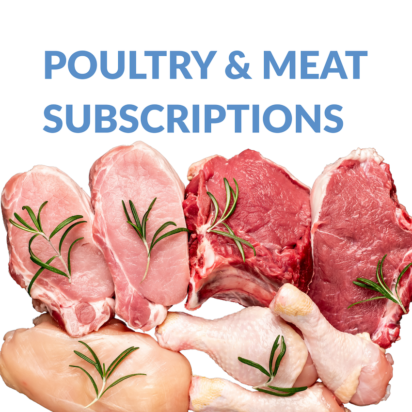 Subscribe & Save: Monthly Poultry CSA & Monthly Meat CSA